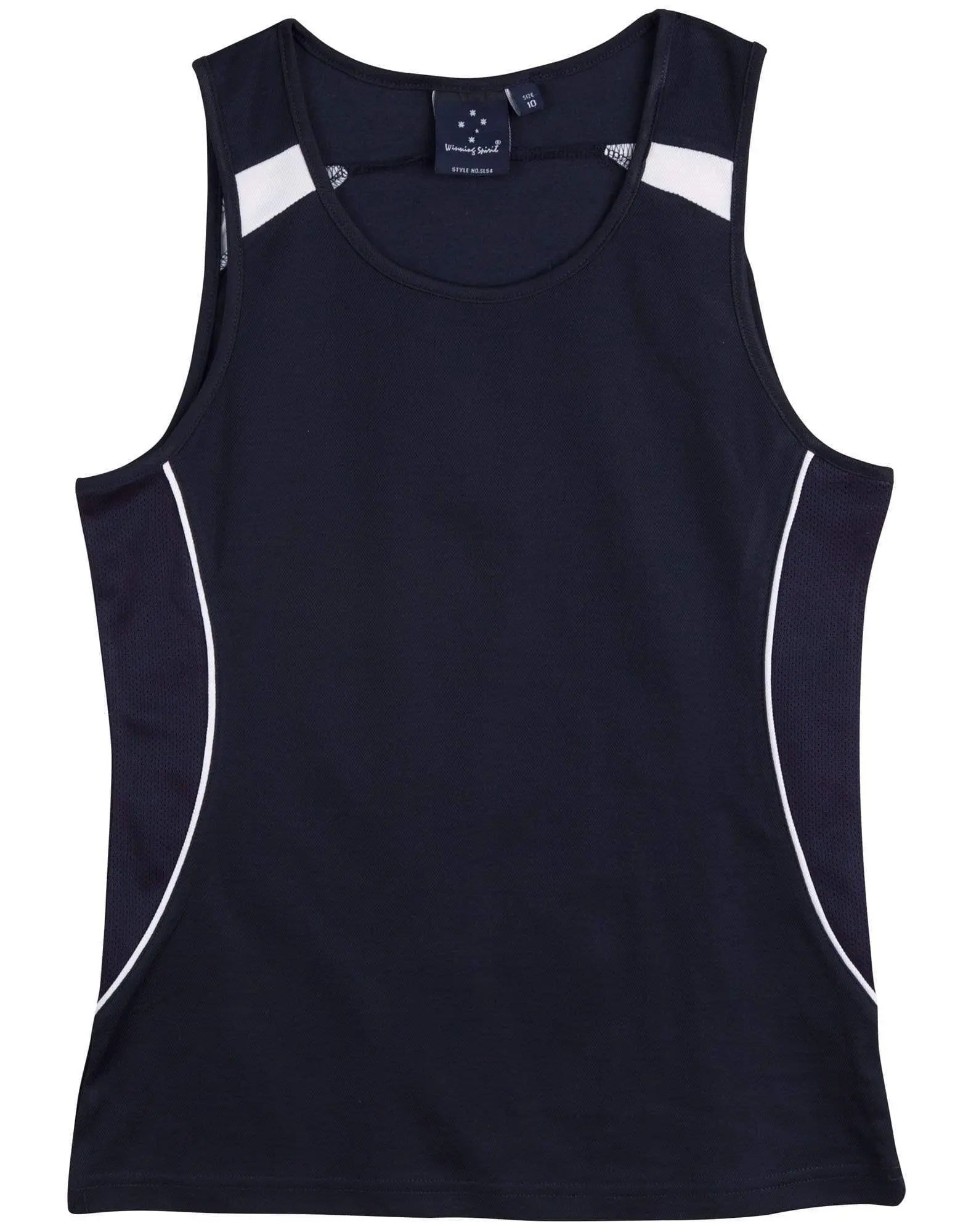 Legend Singlet Ladies Sl54 Casual Wear Winning Spirit Navy/White 8